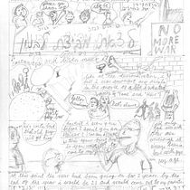 The Invasion: My project in Creation of Autobiographical Graphic Novels course Ein Projekt aus dem Bereich Traditionelle Illustration, Schrift, Comic, Zeichnung, Stor, board, Illustration mit Tinte und Erzählung von Shaun Levin - 28.11.2021
