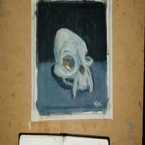 Meu projeto do curso: Técnicas de pintura a óleo: natureza-morta no papel. Fine Arts, Painting, and Oil Painting project by Bruno Kehl - 11.28.2021