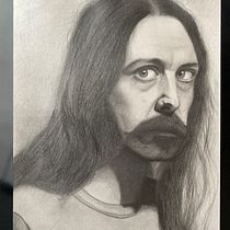 Meu projeto do curso: Retrato realista com lápis grafite. Traditional illustration, Fine Arts, Sketching, Pencil Drawing, Drawing, Portrait Drawing, Realistic Drawing, Artistic Drawing, and Figure Drawing project by jrcjunior1980 - 11.28.2021