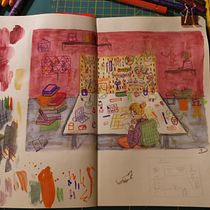 My project in Exploratory Sketchbook: Find Your Drawing Style course. Traditional illustration, Sketching, Creativit, Drawing, Watercolor Painting, Sketchbook, and Gouache Painting project by Dehaerne Deborah - 11.28.2021