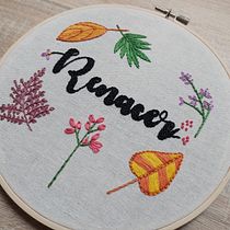 Renacer :). Embroider project by Yanin Aguirre - 11.29.2021