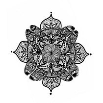 My project in The Art of Mandala Drawing: Create Geometric Patterns course. Drawing & Ink Illustration project by Kaye Olfindo - 01.29.2022
