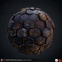 Material Calzada de Gigantes con Substance Designer. 3D, 3D Modeling, Video Games, Design, Digital Design, and Game Design project by Guille Álvarez Martínez - 11.29.2021