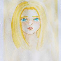 Meu projeto do curso: Retrato contemporâneo em aquarela. Een project van  Beeldende kunst, Schilderij, Aquarelschilderen y  Portrettekening van Rodrigo Fernandes - 29.11.2021