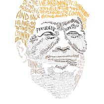 My project in Hand-Drawn Typographic Portrait course. Traditional illustration, T, pograph, and Digital Illustration project by Wihmunga Li - 11.29.2021