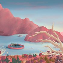 My project in Magical Realism for Children’s Illustration course. Ilustração tradicional, Design de personagens, Ilustração digital, Ilustração infantil e Ilustração editorial projeto de Corinne Le Corre - 29.11.2021