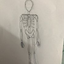 Mi Proyecto del curso: Dibujo anatómico para principiantes. Fine Arts, Sketching, Pencil Drawing, Drawing, Realistic Drawing, and Figure Drawing project by jotha_88 - 11.30.2021