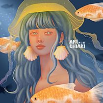 My project in Lighting and Color for Digital Portraits in Photoshop course. Een project van Traditionele illustratie, Digitale illustratie y  Digitaal schilderij van Chiaki D. - 25.11.2021