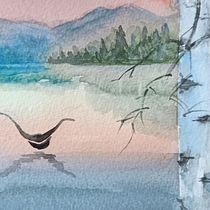 Il mio progetto del corso: Paesaggi ad acquerello ricchi di atmosfera Ein Projekt aus dem Bereich Bildende Künste, Malerei und Aquarellmalerei von Laura Scuriatti - 29.11.2021