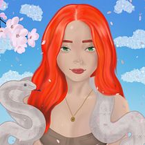 Il mio progetto del corso: Personaggi femminili potenti: illustra la diversità. Traditional illustration, Painting, Digital Illustration, Digital Drawing, and Digital Painting project by Giorgia Schito - 11.30.2021