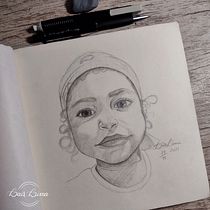 PC: Sketchbook de retrato: explora el rostro humano. Een project van  Schetsen,  Tekening,  Portrettekening,  Artistieke tekening y Sketchbook van Lais Lima - 30.11.2021