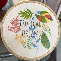 Meu projeto do curso: Técnicas básicas para bordado de letras. Embroider project by Eva Praeiro - 11.29.2021
