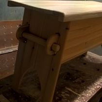 Mon projet du cours : Introduction à la fabrication de meubles avec une machine CNC. Un progetto di Design e creazione di mobili, Product design, Design industriale e Falegnameria  di Thierry van Damme - 05.06.2021