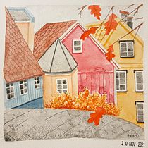 Meu projeto do curso: Cores na aquarela: descubra sua personalidade cromática. Ilustração tradicional, Artes plásticas, Pintura, Pintura em aquarela, e Teoria da cor projeto de Manoela Pietta Lorenzi - 30.11.2021