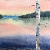 Mi Proyecto del curso: Paisajes atmosféricos en acuarela Ein Projekt aus dem Bereich Bildende Künste, Malerei und Aquarellmalerei von Ane Martínez sagredo - 30.11.2021
