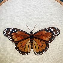 My project in Realistic Embroidery Techniques course. Traditional illustration, and Embroider project by joey.swadling - 12.01.2021