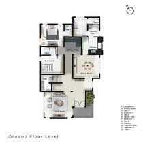 My project in Postproduction of Architectural Plans in Photoshop course. Architecture, Digital Architecture, and Architectural Illustration project by Nabil Abdullah - 11.30.2021