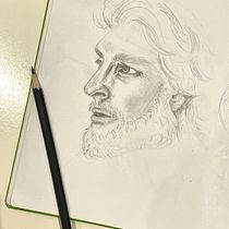 My project in Portrait Sketchbooking: Explore the Human Face course. Een project van  Schetsen,  Tekening,  Portrettekening,  Artistieke tekening y Sketchbook van Sam Biddle - 01.12.2021