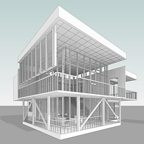 Mi Proyecto del curso: Diseño y modelado arquitectónico 3D con Revit. Projekt z dziedziny 3D,  Architektura, Architektura wnętrz,  Modelowanie 3D, Architektura c, frowa i Wizualizacja architektoniczna użytkownika WILLIAMS AVENDAÑO - 26.11.2021