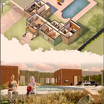 Mi Proyecto del curso: Ilustración digital de proyectos arquitectónicos. Un proyecto de Arquitectura, Paisajismo, Ilustración digital, Arquitectura digital e Ilustración arquitectónica de Susan L Calvo - 01.12.2021