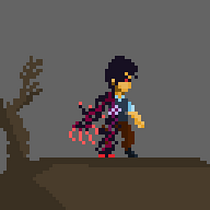 My Proyect for this Couse (Mutant - Killer) Ein Projekt aus dem Bereich Animation von Figuren, Videospiele, Pixel Art und Videospielentwicklung von Alexander Hidalgo Alarcon - 23.11.2021