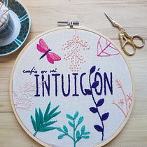 Mi Proyecto del curso: Técnicas básicas para bordar letras. Embroider project by Marisabel Acosta Silvera - 12.01.2021