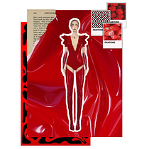 Meu projeto do curso: Estilismo e design de figurinos para apresentação em palcos. Fashion Design project by katlyn fernanda de Oliveira Reis - 11.30.2021