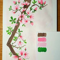 Mi Proyecto del curso: Creación de paletas de color con acuarela. Traditional illustration, Fine Arts, Painting, Watercolor Painting, and Color Theor project by Marga Barcones - 12.01.2021