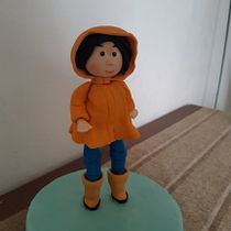 Mi Proyecto del curso: Modelado de personajes con pasta de azúcar. Design, Character Design, and DIY project by Liduvina Quiroz Samudio - 12.01.2021