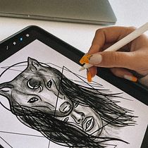 Meu projeto do curso: Desenho e ilustração digital de tatuagens com o Procreate. Traditional illustration, Graphic Design, Digital Illustration, Tattoo Design, and Digital Drawing project by Diana Magalhães - 12.02.2021