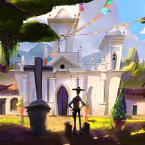 Mi Proyecto del curso: Pintura rápida en Photoshop: acelera tu proceso creativo. Ilustração tradicional, Ilustração digital, Concept Art, e Pintura digital projeto de Wilber Rivera - 01.12.2021