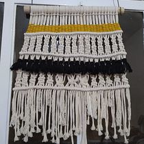 Mi Proyecto del curso: Introducción al macramé: creación de un tapiz decorativo Ein Projekt aus dem Bereich Erweiterungsentwicklung, H, werk, Innendesign, Dekoration von Innenräumen, Weben und Makramee von Regina Lazaro Huesca - 02.12.2021