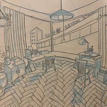 Artistic Perspective: Interior Spaces from Your Point of View  course. Un projet de Illustration traditionnelle, Architecture, Dessin et Illustration architecturale de satanic_bread - 02.12.2021