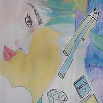 Meu projeto do curso: A arte de desenhar: transforme seus rabiscos em arte Ein Projekt aus dem Bereich Traditionelle Illustration, Bleistiftzeichnung, Zeichnung und Sketchbook von MarArtesOficial - 10.04.2022