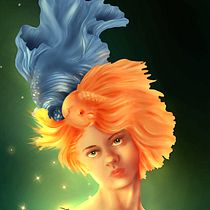 Il mio progetto del corso: Illuminazione e colore per ritratti digitali su Photoshop. Een project van Traditionele illustratie, Digitale illustratie y  Digitaal schilderij van Lucia Cardillo - 02.12.2021
