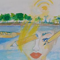 Meu projeto do curso: Sketching criativo: dê vida e detalhes às suas ilustrações. Traditional illustration, Sketching, Pencil Drawing, Drawing, Watercolor Painting, Sketchbook & Ink Illustration project by MarArtesOficial - 04.16.2022