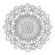 My project in The Art of Mandala Drawing: Create Geometric Patterns course. Drawing & Ink Illustration project by Katerina Gri - 12.02.2021