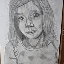 Mein Kursprojekt: Realistische Porträts mit Graphit Bleistift. Traditional illustration, Fine Arts, Sketching, Pencil Drawing, Drawing, Portrait Drawing, Realistic Drawing, Artistic Drawing, and Figure Drawing project by Tobias Lohmar - 12.02.2021