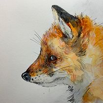 My project in Experimental Watercolor Techniques for Beginners course. Traditional illustration, Fine Arts, Watercolor Painting, and Naturalistic Illustration project by Maike Maaßen - 12.02.2021
