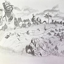 Mi Proyecto del curso: Ilustración con tinta y plumilla: captura el mundo natural. Een project van  Schetsen,  Tekening,  Artistieke tekening, Sketchbook,  Illustratie met inkt y Naturalistische illustratie van Eva Martin Nieto - 03.12.2021