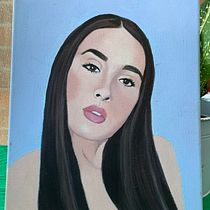 Mi Proyecto del curso: Introducción al retrato realista al óleo. Projekt z dziedziny  Sztuki piękne,  Malarstwo i Malarstwo olejowe użytkownika Abril Contreras - 01.12.2021