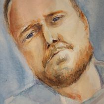 My project in Artistic Portrait with Watercolors course. Fine Arts, Painting, Watercolor Painting, and Portrait Drawing project by truescot - 12.02.2021