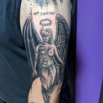 Mon projet du cours : Techniques de tatouage blackwork et fine line. Tattoo Design project by algraphiste1989 - 11.30.2021