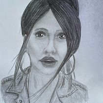 My project in Portrait Sketchbooking: Explore the Human Face course. Een project van  Schetsen,  Tekening,  Portrettekening,  Artistieke tekening y Sketchbook van Freda Coetzee - 04.12.2021