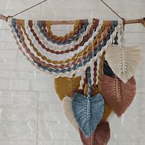 Mi Proyecto del curso: Macramé: nudos básicos y complejos. Accessor, Design, Interior Design, Decoration, Fiber Arts, and Macramé project by Annia Irizarry - 12.04.2021