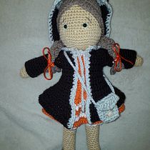 Mi Proyecto del curso: Amigurumi: diseño de ropa, pelo y complementos. Projekt z dziedziny Craft, Projektowanie zabawek,  Tkactwo, Sz, dełkowanie i Amigurumi użytkownika Mariana Larrosa - 04.12.2021