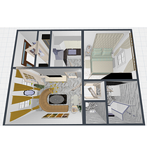 My project in Interior Design from Start to Finish course. Un projet de Architecture d'intérieur, Design d'intérieur , et Décoration d'intérieur de oana.botez8 - 05.12.2021