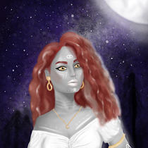 My project in Powerful Female Characters: Illustrating Confidence and Diversity course. Traditional illustration, Painting, Digital Illustration, Digital Drawing, and Digital Painting project by luisariosc_1 - 12.05.2021