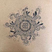 My project in The Art of Mandala Drawing: Create Geometric Patterns course. Drawing & Ink Illustration project by mochirina328 - 12.05.2021