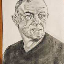 Mein Kursprojekt: Realistische Porträts mit Graphit Bleistift. Traditional illustration, Fine Arts, Sketching, Pencil Drawing, Drawing, Portrait Drawing, Realistic Drawing, Artistic Drawing, and Figure Drawing project by Roswitha Berger - 12.05.2021